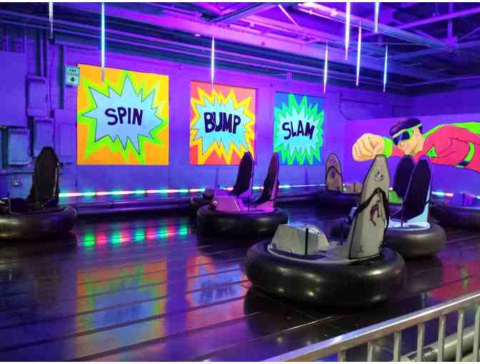 Free Laser Tag, Glo Golf & Bumper Cars at Zap Zone Fun Center