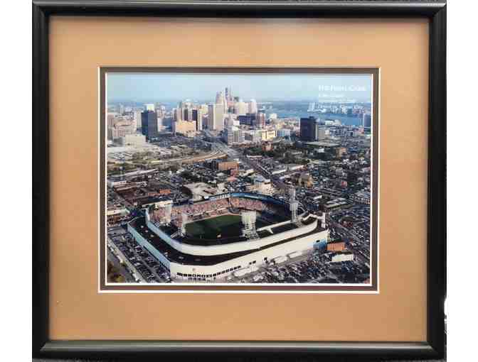 Framed Photo of The Final Game at Tigers Stadium