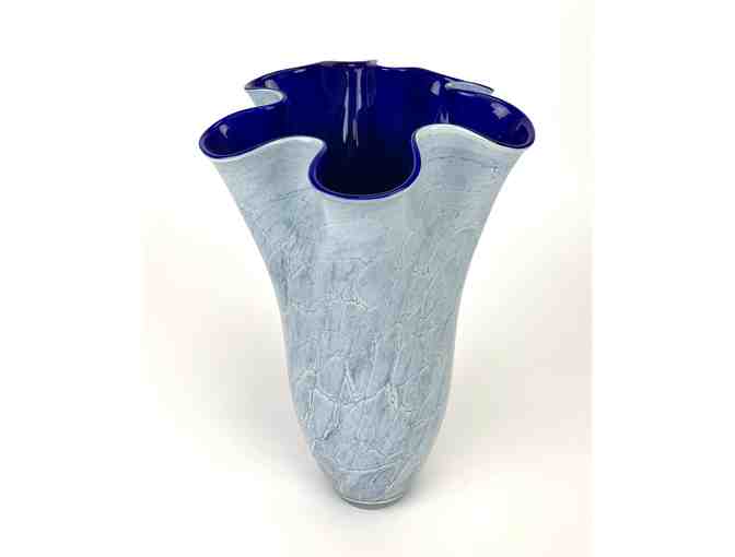 Handblown Glass Floor Vase