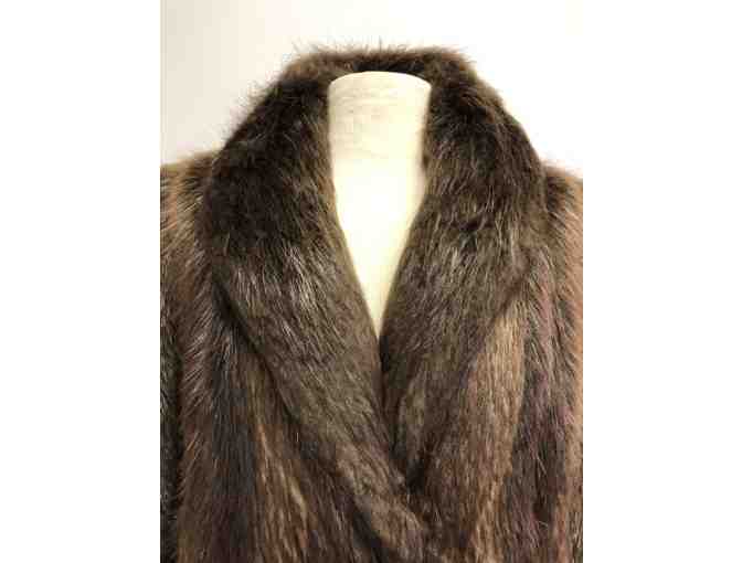 Vintage Full Length Women's Beaver Coat