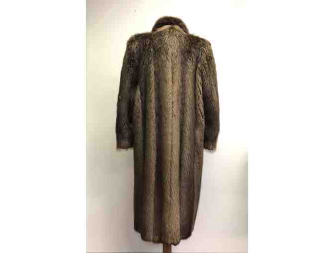Vintage Full Length Women's Beaver Coat
