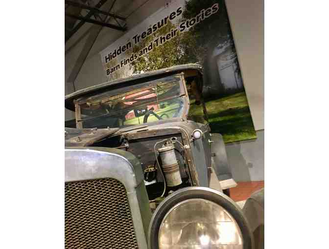 4 Admission Passes to the Gilmore Car Museum