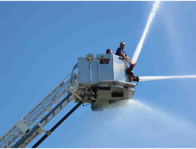 Aerial Fire Truck Ride & Lunch for Four prepared by Livonia Fire Chief Dave Heavener - Photo 1