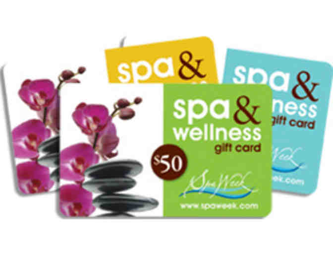 $50 Spa & Wellness Gift Card by Spa Week - Photo 1