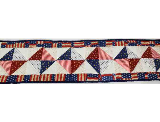 Hand Quilted Patriotic Table Runner - Photo 1