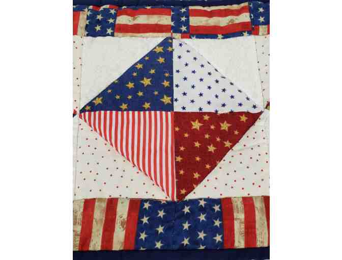 Hand Quilted Patriotic Table Runner - Photo 3