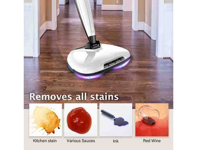 2 in 1 Versatile Cordless Spin Mop for Cleaning/Waxing - Photo 4