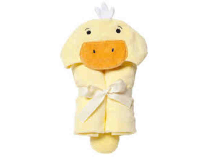 Elegant Baby Ducky Bath Wrap Towel in Yellow - Photo 1