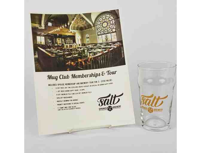 Mug Club Memberships & Tour for 2 of Salt Springs Brewery, Saline, MI - Photo 5
