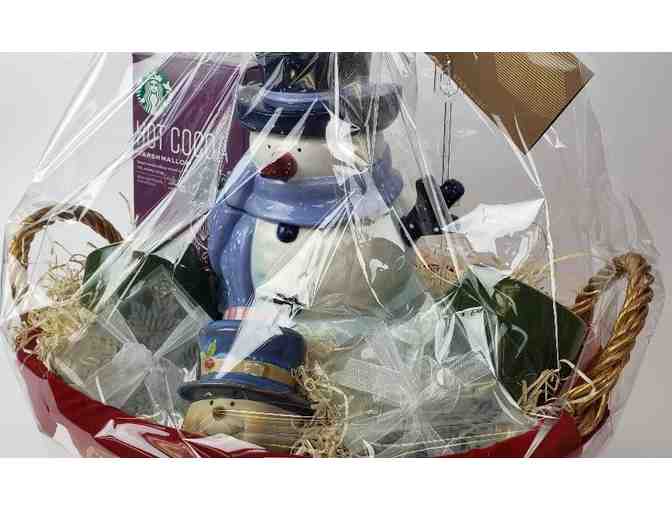 Snowman Gift Basket