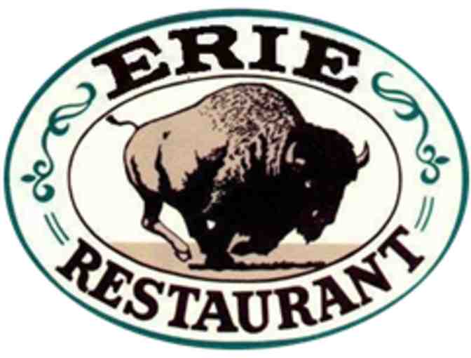 1/4 Lb. Bison Burgers and Fries for 2 at Erie Restaurant, Erie, MI