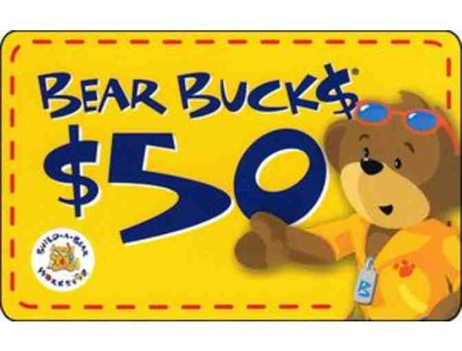 $50 Bear Bucks for Build-A-Bear Workshop