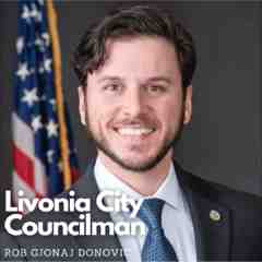 Livonia City Councilman, Robert Gjonaj Donovic