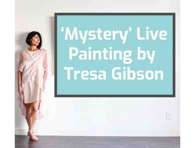 'Mystery' Live Painting by Tresa Gibson!