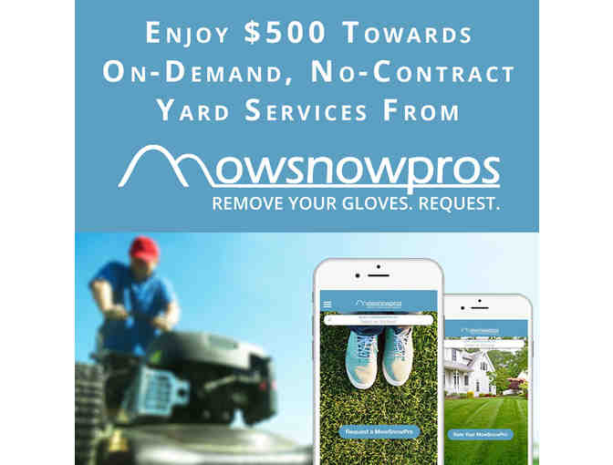 $500 MowSnowPros Gift Card