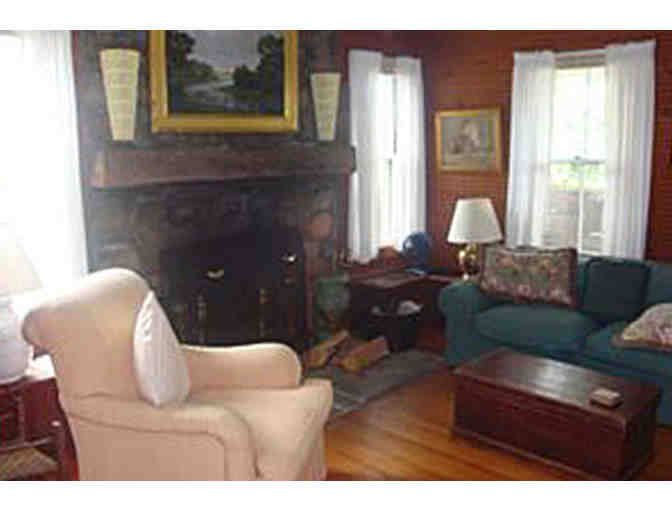 One week at a grand lakefront home near the Rhode Island seashore