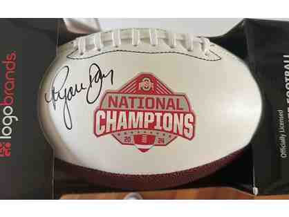 Autographed Football by Ohio State Head Coach Ryan Day