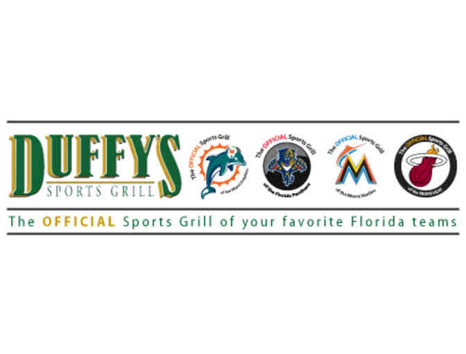 Duffy's $25 Gift Certificate