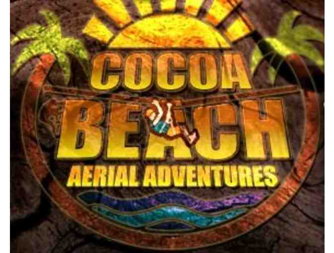 Two Admission Passes to Cocoa Beach Aerial Adventures