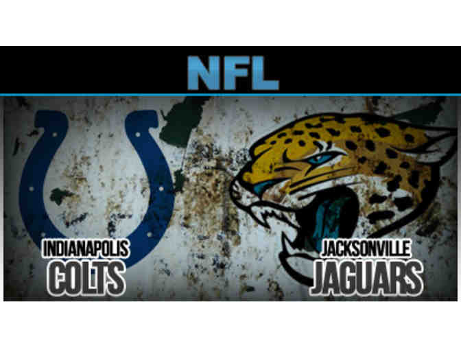 4 Club Tickets to the NFL Jacksonville Jaguars vs. Indianapolis Colts - Dec. 3rd