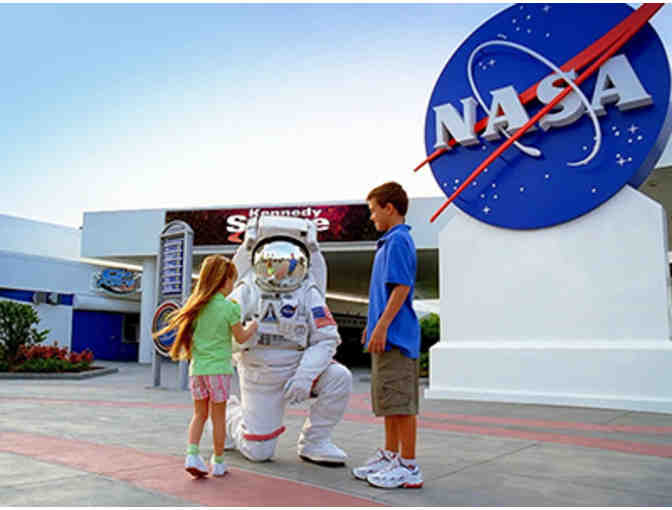 Lunch with an Astronaut and Admission to Kennedy Space Center for 4