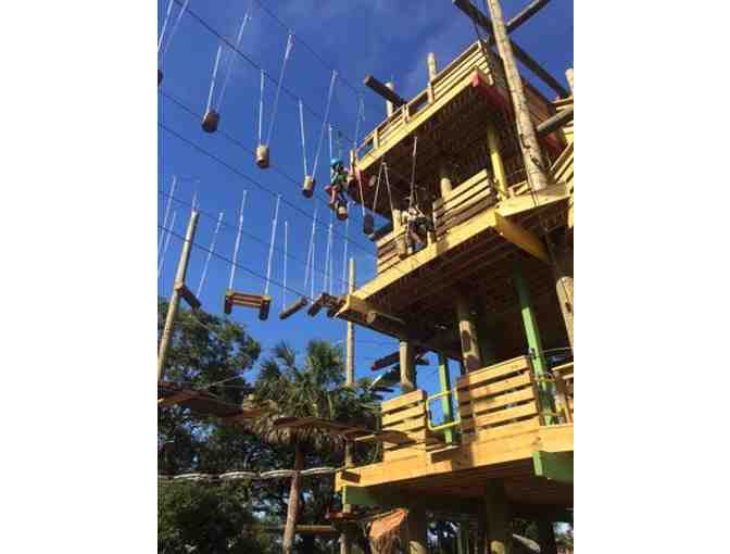 Two Admission Passes to Cocoa Beach Aerial Adventures