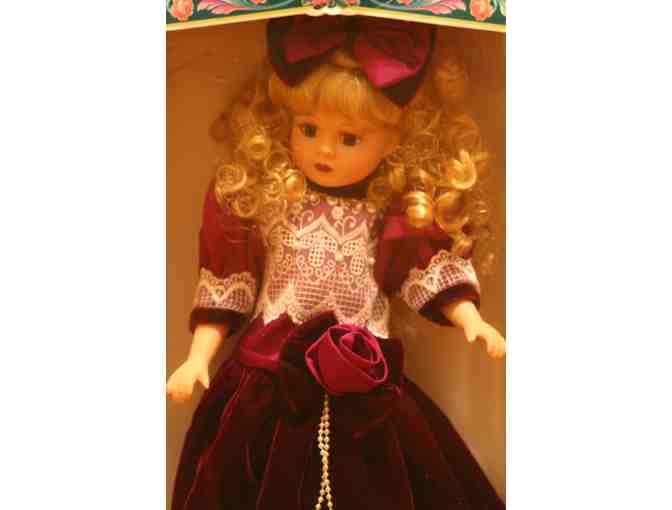 Limited Edition Porcelain Doll, Victorian Rose Collection by The Brass Key