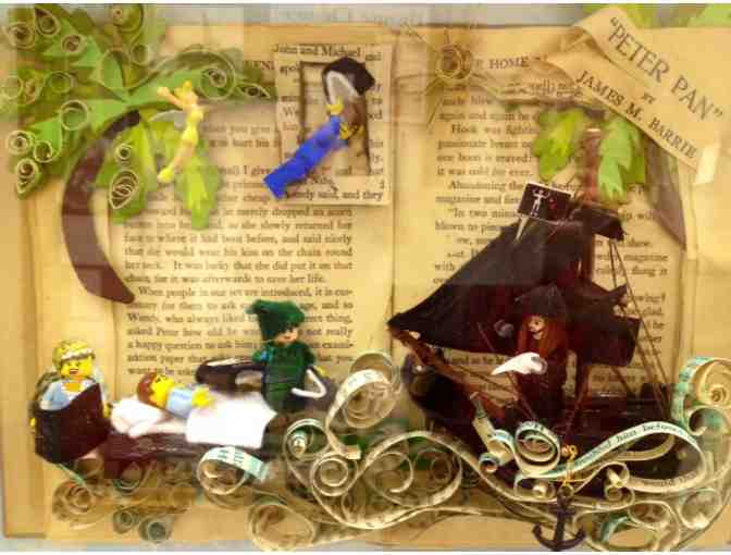 One-of-a-kind Peter Pan wall art