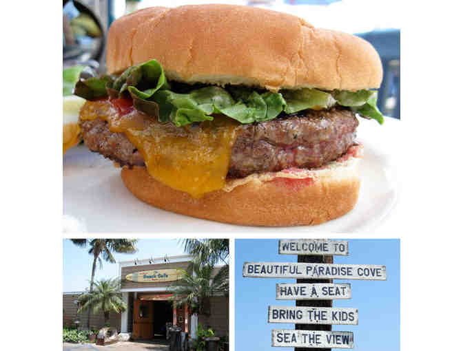 $100 Gift Card to the Paradise Cove Beach Cafe in Malibu