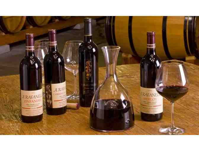 Four (4) Bottles of A. Rafanelli Wines From Dry Creek Valley, Sonoma