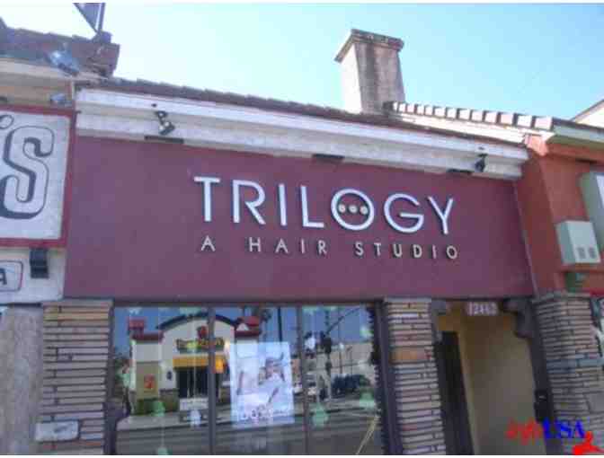 Haircut at Trilogy Hair Studio in Valley Village