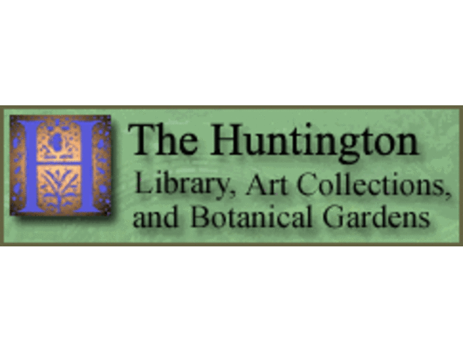2 Passes to The Huntington Library & Gardens