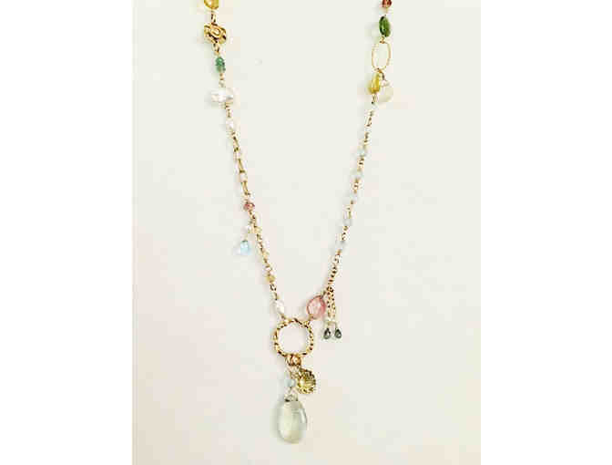 Debra Levin - Necklace with Gemstones and Freshwater Pearls