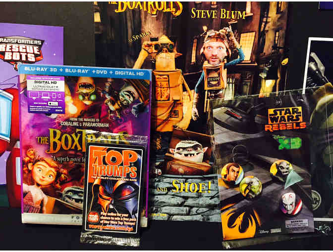 Personalized Voice Recording by Famed Voice Over Artist Steve Blum + Giant Swag Bag