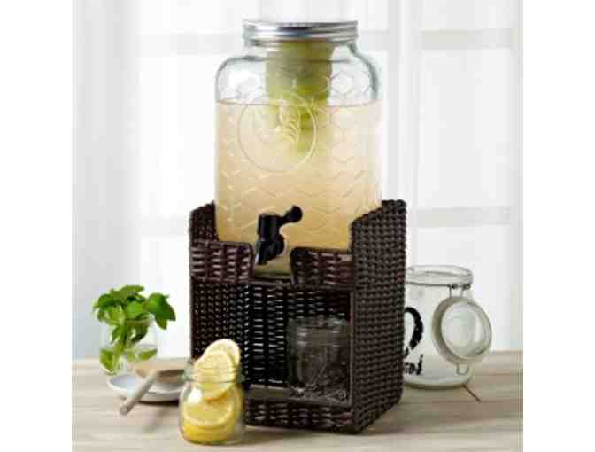 Drink Infuser/Dispenser and Decorative Lemonade Kit