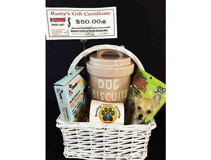 Dog Themed Basket - Grooming and Merchandise