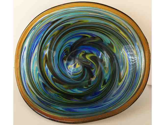 Decorative Glass Bowl - Hand Blown