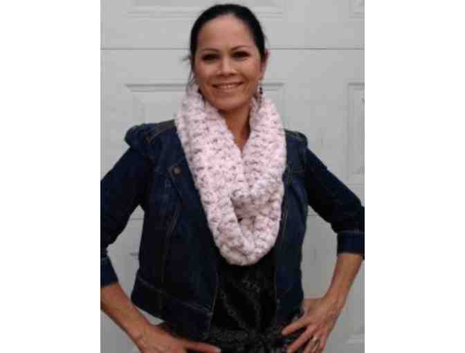 1 Luxuriously Soft Ladies Infinity Scarf from Baby Jade - Brown