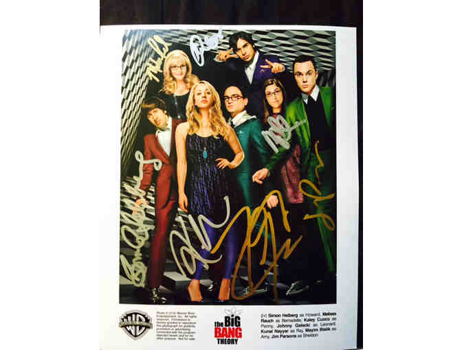Big Bang Theory Script, Collectible Autographed Cast Photo and MORE!