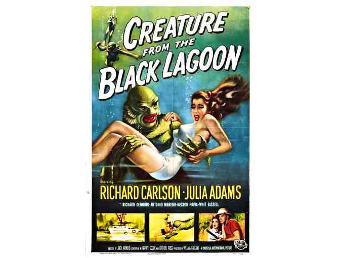Creature From the Black Lagoon - Collectible Creature, Autographed Book & Picture
