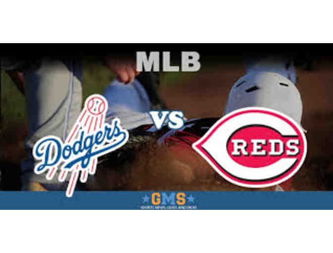 L.A. Dodgers vs. Cincinnati Reds Sunday, May 13, 2018 -- 2 DUGOUT CLUB TIX! - Photo 1