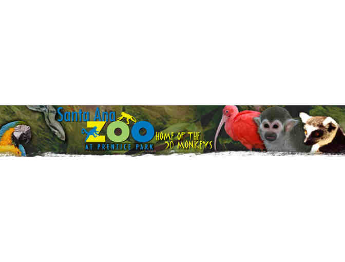 Family Fun Day!  Santa Ana Zoo at Prentice Park - Admission for 4