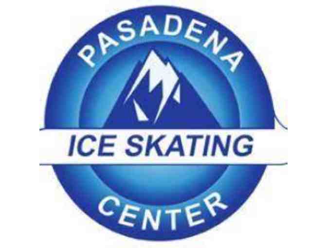 Pasadena Ice Skating Center - Admission and Skate Rental for 4
