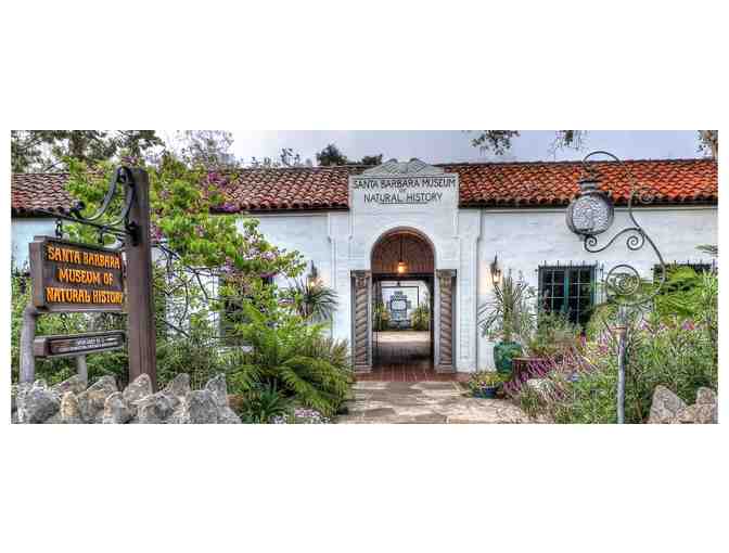 Four Admission Passes valid at either the Santa Barbara Museum of Natural History or Sea C