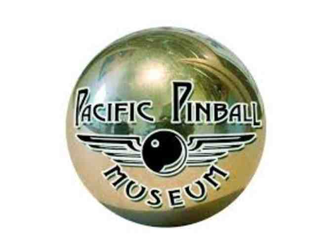 Family Pass to Pacific Pinball Museum - Alameda