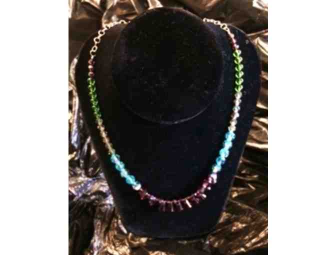 Objets d'Envy Swarovski Crystal Necklace and Earrings Set
