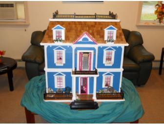 Custom-Built Williamsburg Style Doll House - Fully Furnished!