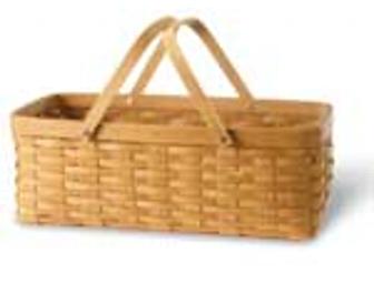 Longaberger Long Market Style Basket