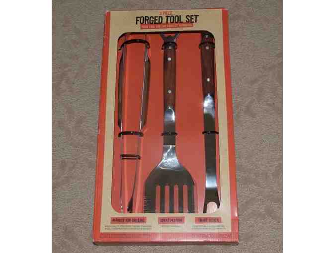 BBQ Package - Apron, Grill Tools, & Pizza Stone