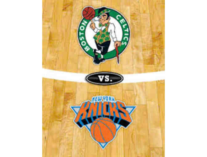 2 Celtics vs. New York Knicks Tickets in The Heineken Boardroom December 27, 2015